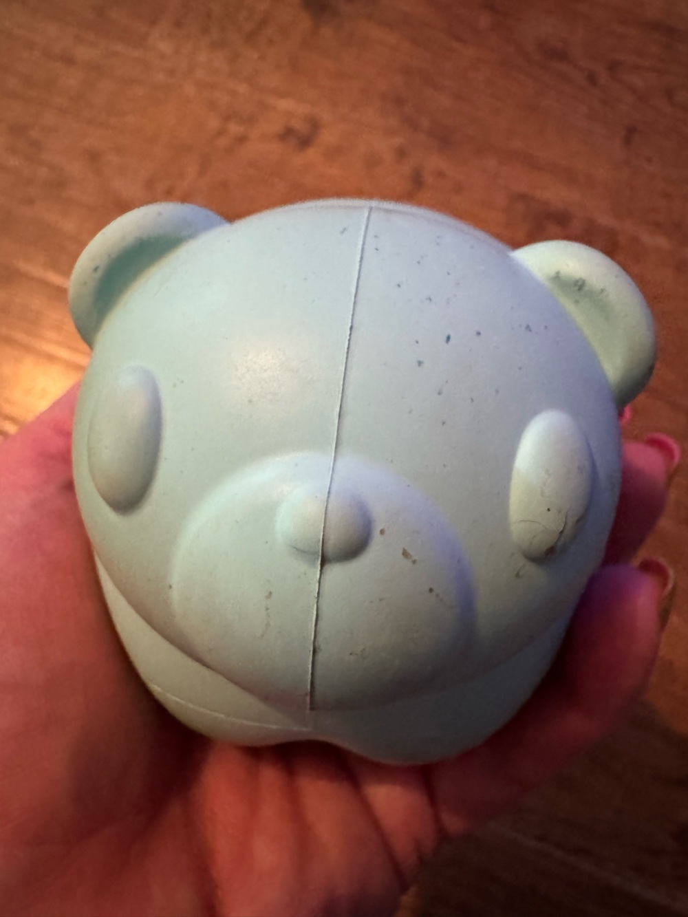 Bark Box Super Chewer L Rubber Bear / ball Dog Toy